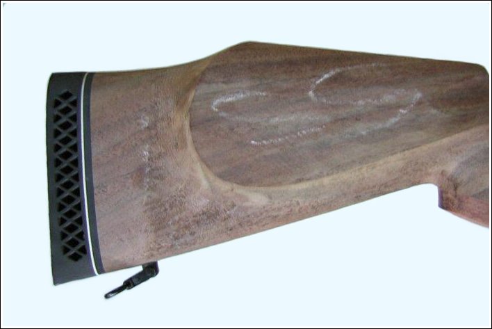 Custom Gunstock - BEFORE -
